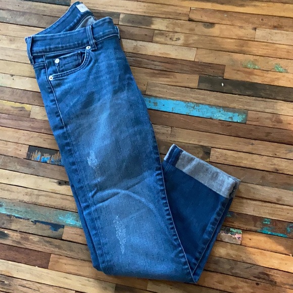 Hudson Straight Cuffed Ginny Jeans Sz 27 - Picture 7 of 7